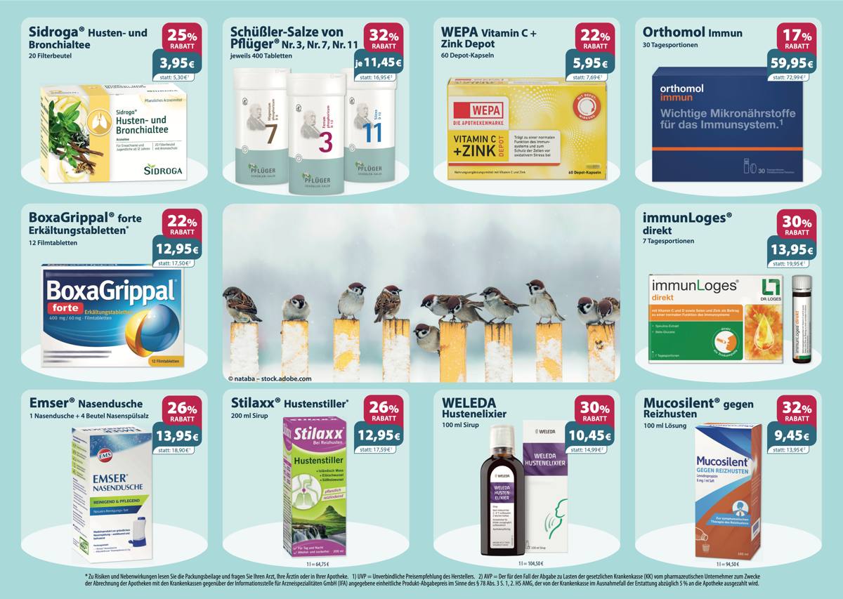 Aktuelle Angebote im Monatsflyer