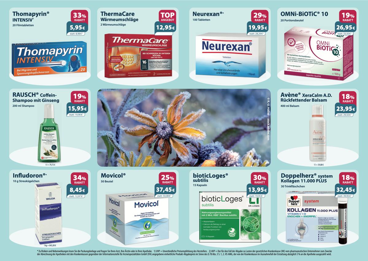 Aktuelle Angebote im Monatsflyer