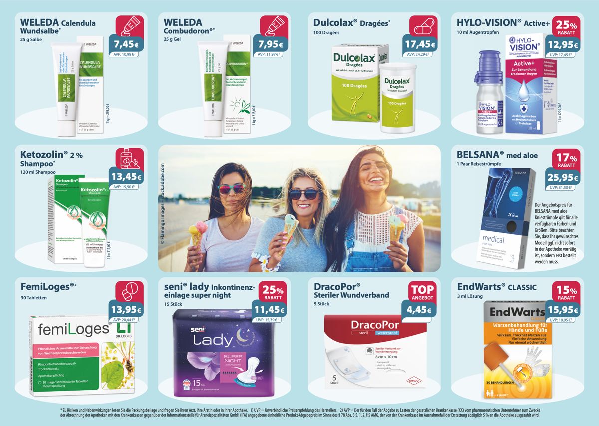 Aktuelle Angebote im Monatsflyer